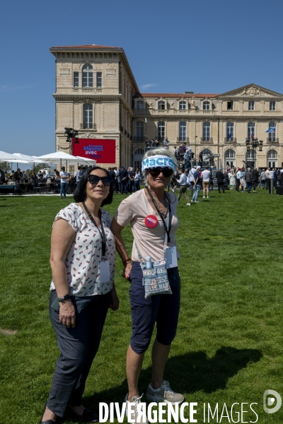 Présidentielles 2022, Macron à Marseille