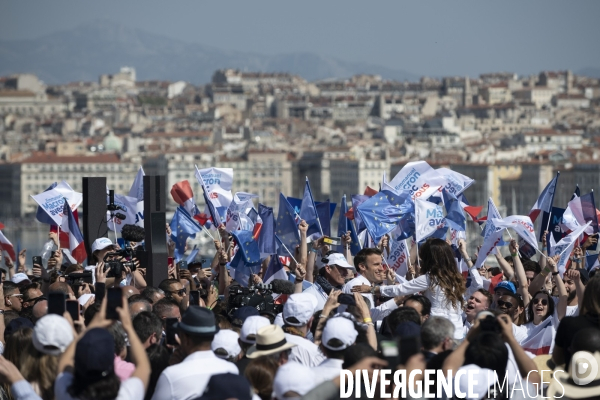 Présidentielles 2022, Macron à Marseille