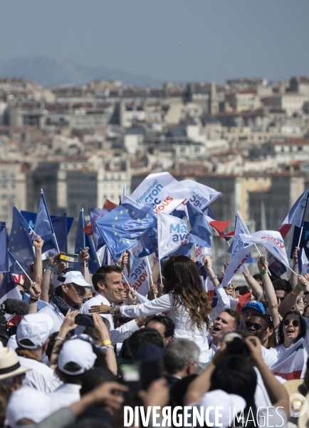 Présidentielles 2022, Macron à Marseille