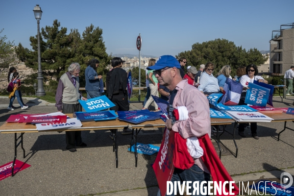 Présidentielles 2022, Macron à Marseille