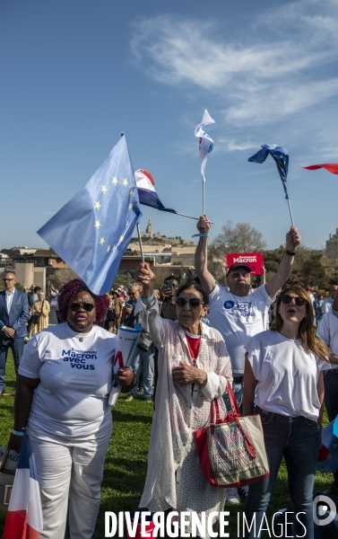 Présidentielles 2022, Macron à Marseille