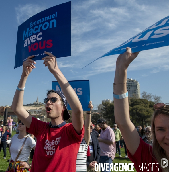 Présidentielles 2022, Macron à Marseille