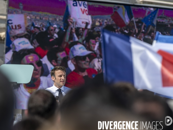 Présidentielles 2022, Macron à Marseille