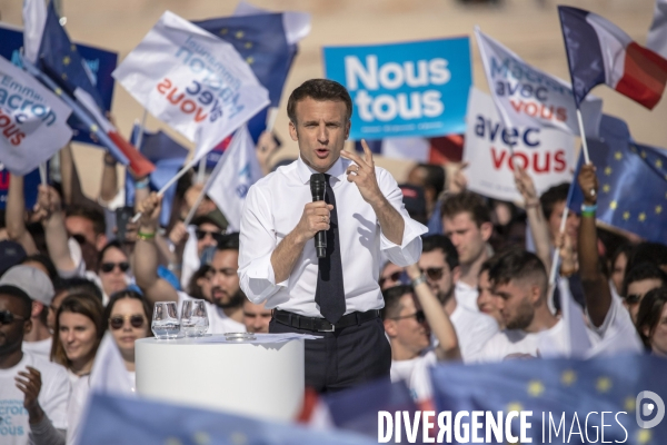 Meeting d Emmanuel Macron à Marseille