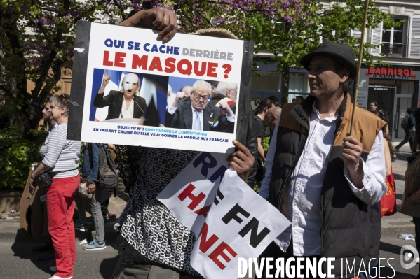 Marche contre l extrême droite