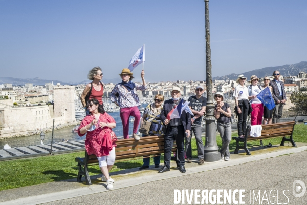 Macron à Marseille - Meeting d entre-deux-tours