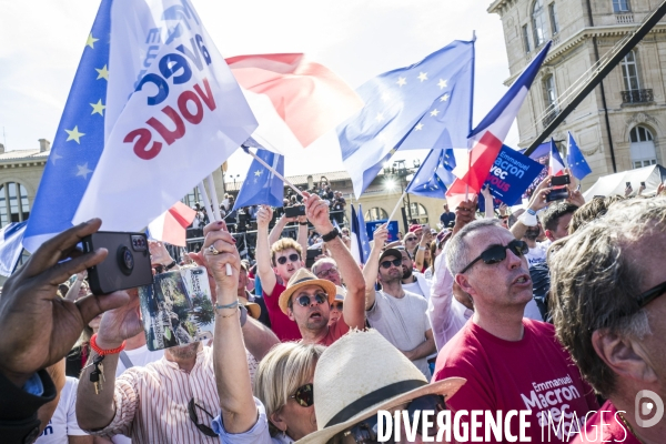 Macron à Marseille - Meeting d entre-deux-tours
