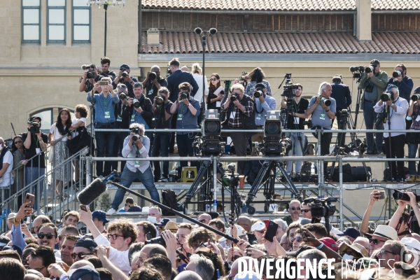 Macron à Marseille - Meeting d entre-deux-tours