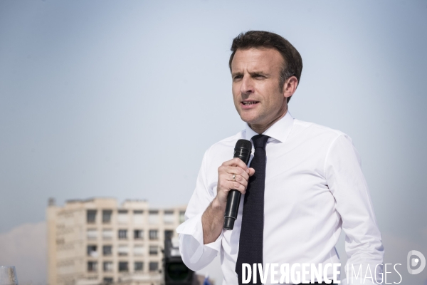 Macron à Marseille - Meeting d entre-deux-tours