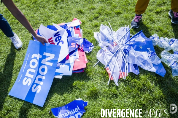 Macron à Marseille - Meeting d entre-deux-tours