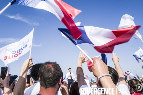 Macron à Marseille - Meeting d entre-deux-tours