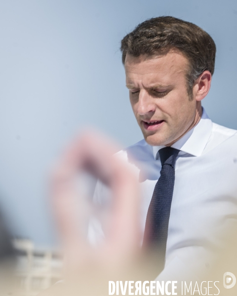 Macron à Marseille - Meeting d entre-deux-tours