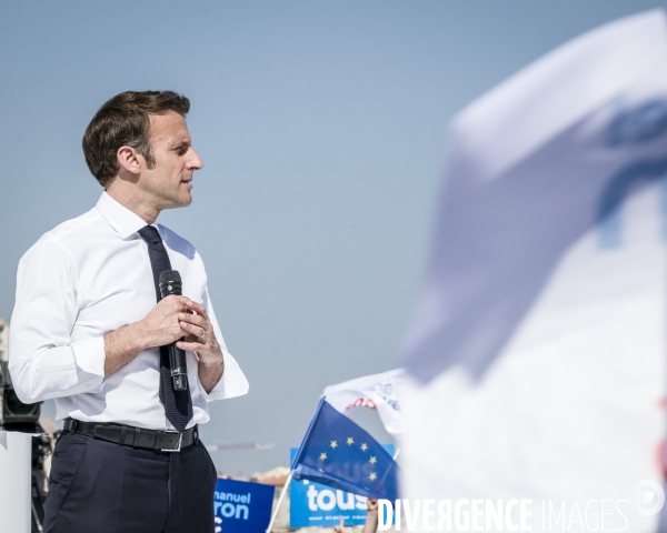 Macron à Marseille - Meeting d entre-deux-tours