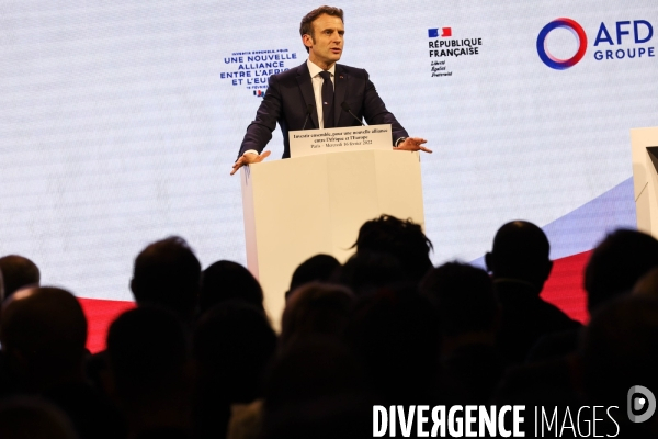 Emmanuel Macron - Conference pour une Alliance entre l Afrique et l Europe