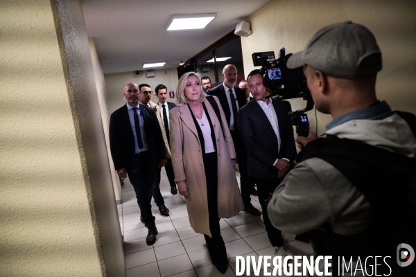 Marine le pen - bfm tv - la france dans les yeux