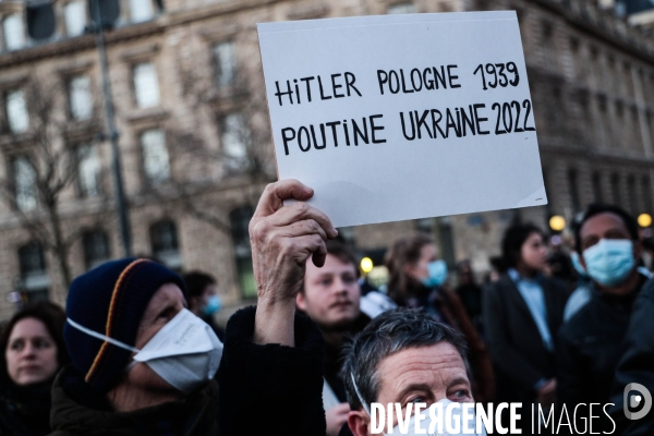 Rassemblement parisien pour l ukraine