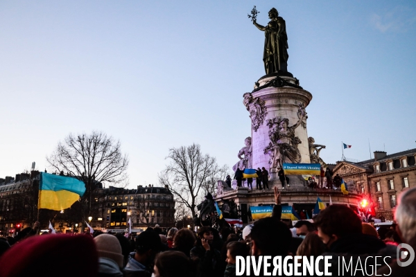 Rassemblement parisien pour l ukraine