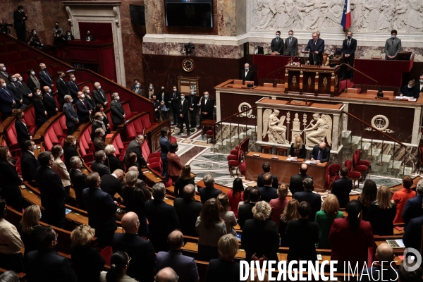 Assemblée Nationale - Le Message du president