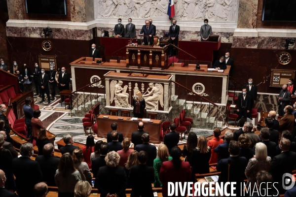 Assemblée Nationale - Le Message du president