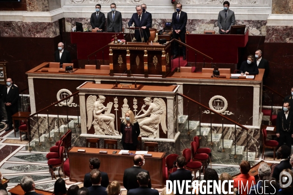 Assemblée Nationale - Le Message du president