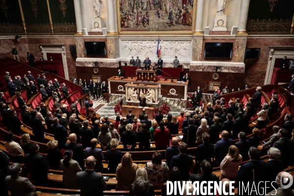 Assemblée Nationale - Le Message du president