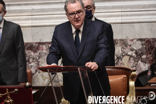 Assemblée Nationale - Le Message du president