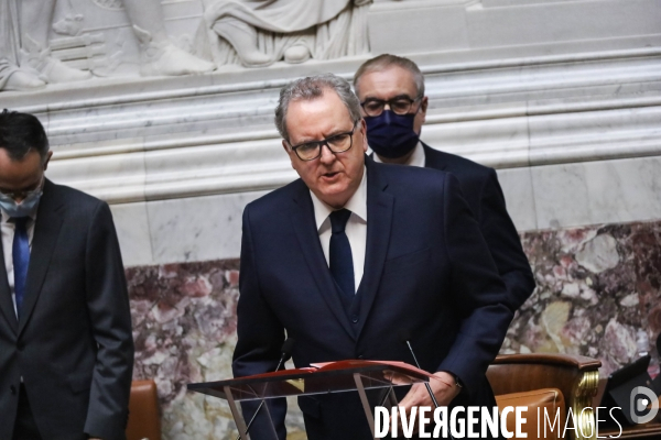 Assemblée Nationale - Le message du président