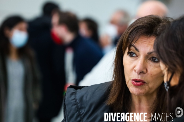 Anne Hidalgo - Meeting en soutien au peuple Ukrainien