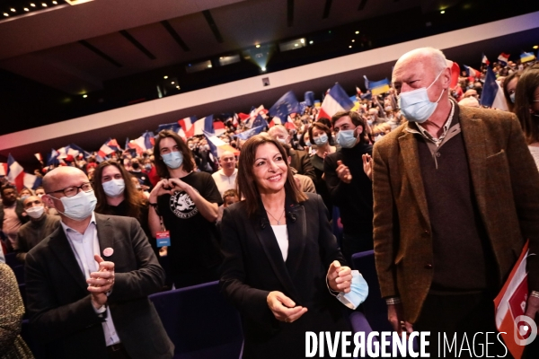 Anne Hidalgo - Meeting en soutien au peuple Ukrainien