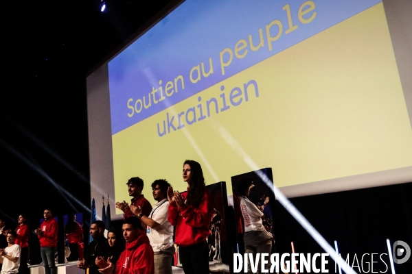 Anne Hidalgo - Meeting en soutien au peuple Ukrainien