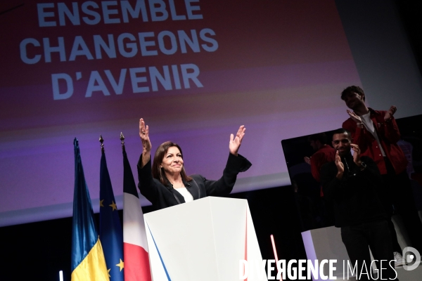 Anne Hidalgo - Meeting en soutien au peuple Ukrainien