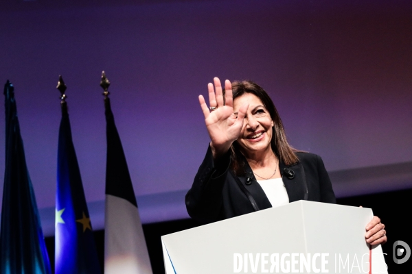 Anne Hidalgo - Meeting en soutien au peuple Ukrainien