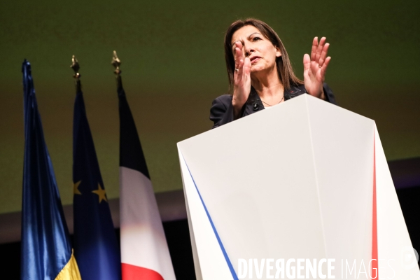 Anne Hidalgo - Meeting en soutien au peuple Ukrainien