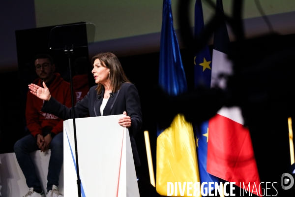 Anne Hidalgo - Meeting en soutien au peuple Ukrainien