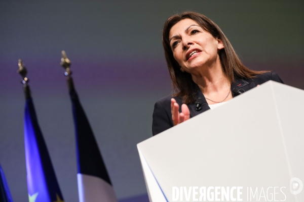 Anne Hidalgo - Meeting en soutien au peuple Ukrainien