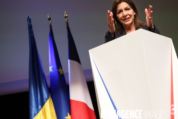 Anne Hidalgo - Meeting en soutien au peuple Ukrainien