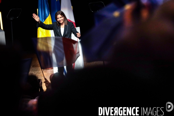 Anne Hidalgo - Meeting en soutien au peuple Ukrainien