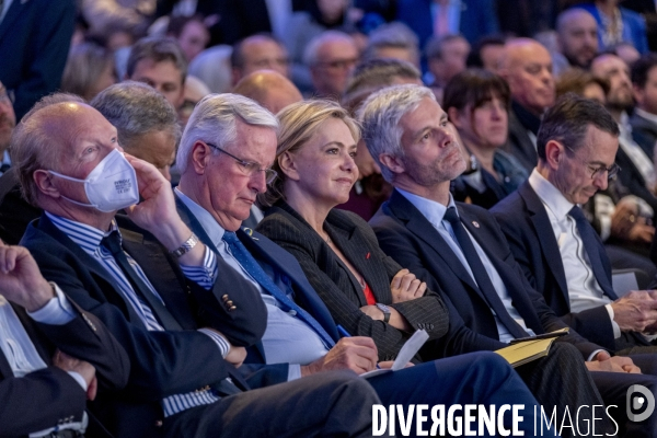 Dernier meeting de Valérie Pécresse avnt le 1er tour de l élection présidentielle/