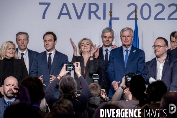 Dernier meeting de Valérie Pécresse avnt le 1er tour de l élection présidentielle/