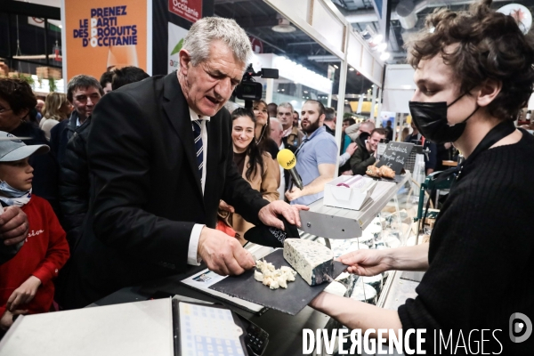 Jean lassalle visite le salon de l agriculture