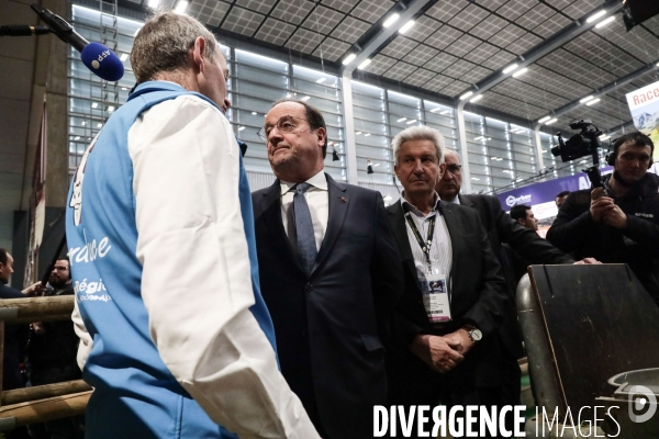 Hollande au salon de l Agriculture