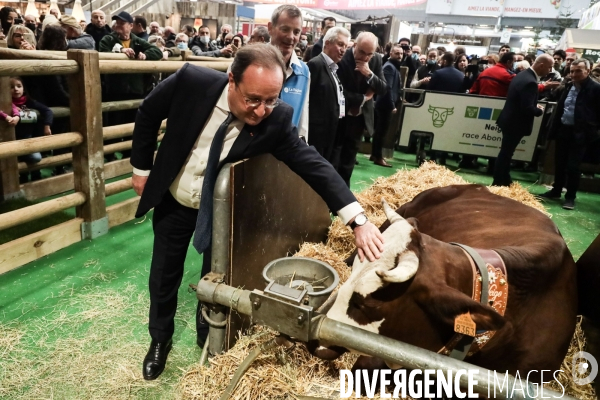 Hollande au salon de l Agriculture