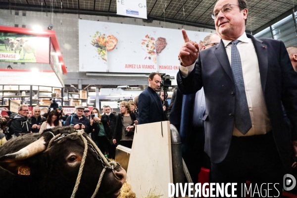 Hollande au salon de l Agriculture