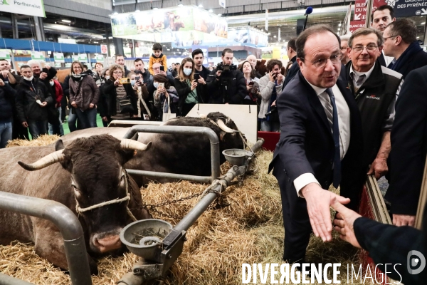 Hollande au salon de l Agriculture