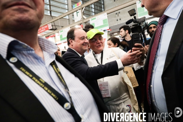 Hollande au salon de l Agriculture