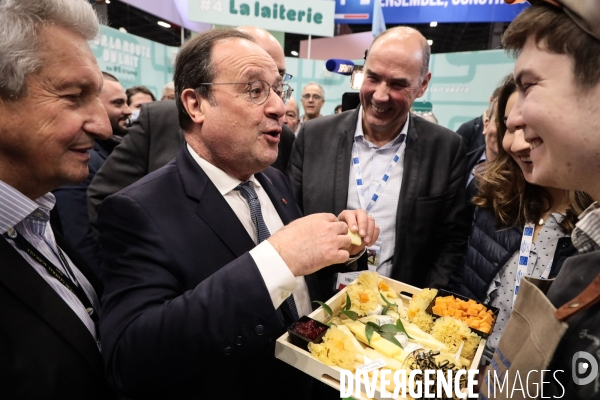 Hollande au salon de l Agriculture