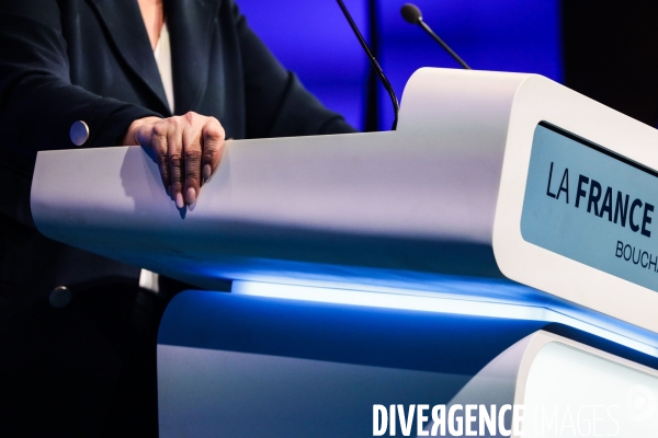 Marine le pen dans le nord