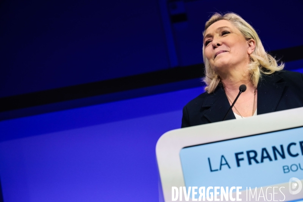 Marine le pen dans le nord