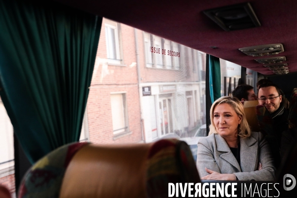 Marine Le Pen dans le Nord