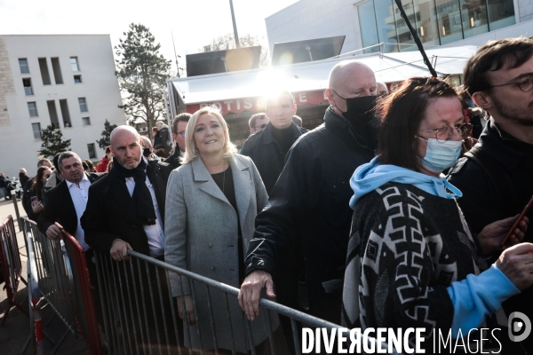 Marine Le Pen dans le Nord